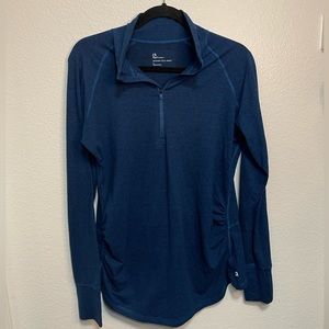 Gap Maternity quarter zip pullover